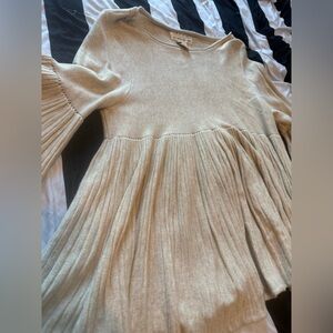 M.S.S.P. Cream Knit Top